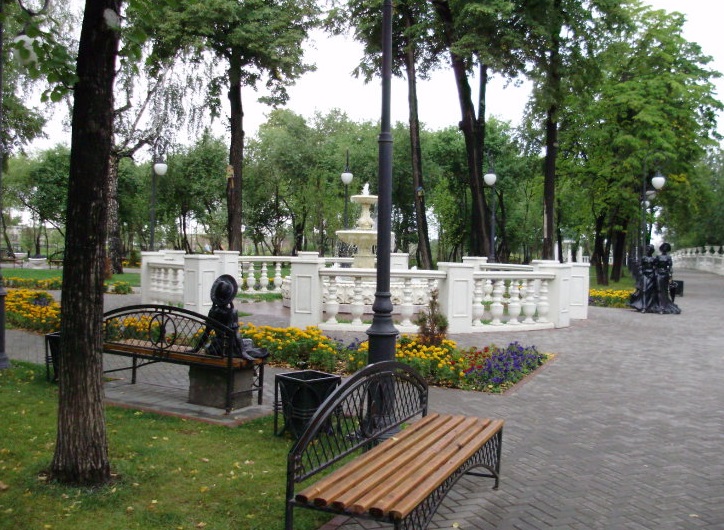 Фонтан в Александровском Парке