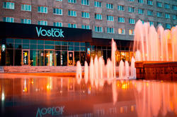 Фасад отеля Vostok