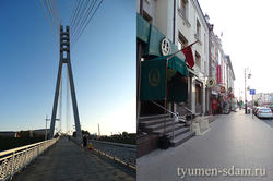 Мост всех влюблённых в Тюмени