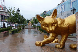 Сквер сибирских кошек